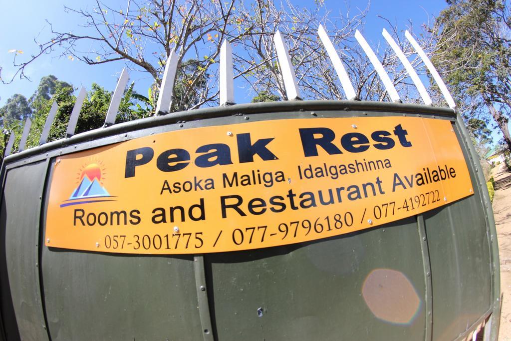 Peak Rest Hotel Haputale Exterior photo